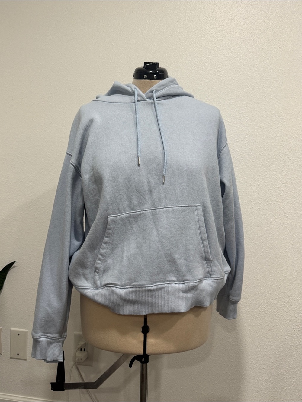 PINK Victoria's Secret Light Blue Pullover Hoodie